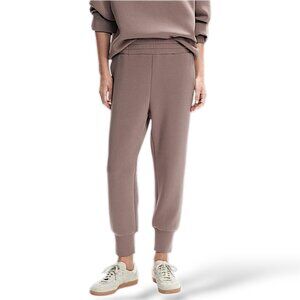 Varley taupe pink neutral minimalist the slim 27" high rise cuffed joggers XS